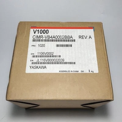 1pcs New Yaskawa Inverter CIMR-VB4A0002BBA 0.4kw/380v Fast Delivery - Image 1 of 4