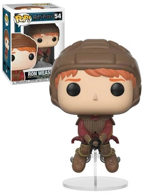 Funko POP! Harry Potter #54 Ron Weasley (Na Vassoura de Quadribol) - Novo, Estado perfeito - Imagem 1 de 3