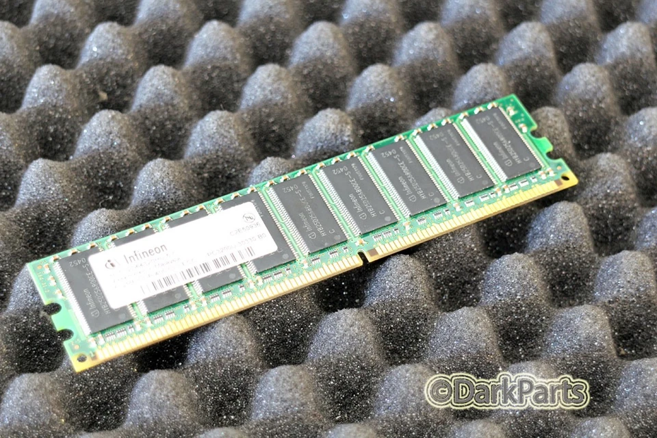 Infineon HYS72D64320HU-5-C 512MB Memory RAM PC3200U-30330-B0 PowerVault 745N - Image 1 of 1