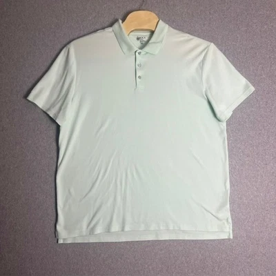 Camisa polo masculina de golfe verde perfeita Boca Classics tamanho XXL - Imagem 1 de 4