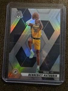 BENNEDICT MATHURIN 2024-25 MOSAIC BASKETBALL SILVER PRIZM PACERS Q1934 - Picture 1 of 1