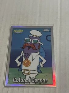 2025 Topps Chrome SpongeBob Colonel Carper rifrattore - Foto 1 di 2