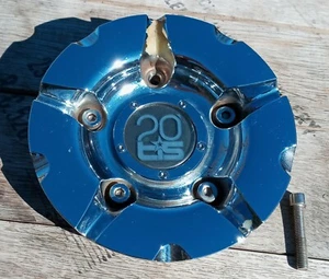 Tis 20 custom wheel center cap, chrome, part number HC-TIS-01 01 - Picture 1 of 3