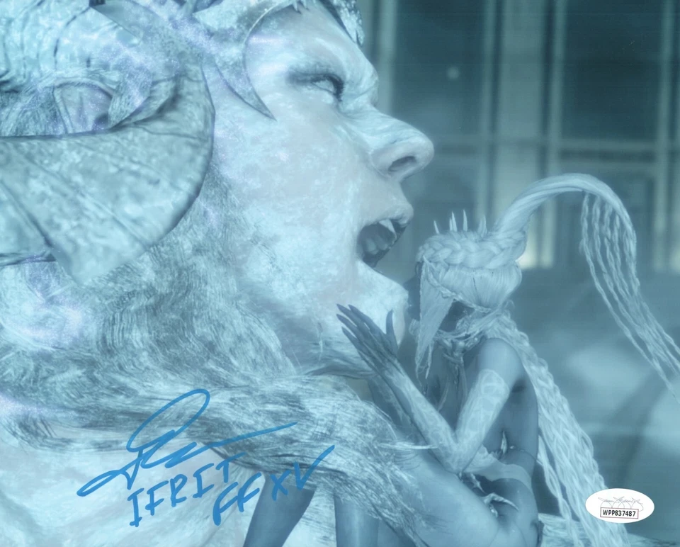 JOHN KASSIR Signed FINAL FANTASY XV IFRIT 8x10 Photo Autograph WPP JSA COA Cert - Image 1 of 2