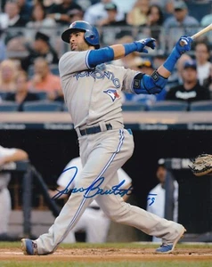 JOSE BAUTISTA TORONTO BLUE JAYS SIGNED AUTOGRAPH 8X10 PHOTO - Picture 1 of 1