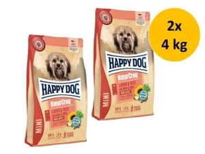 Happy Dog NaturCroq Mini Lachs & Reis | 2x 4kg Sparpackung - Bild 1 von 1