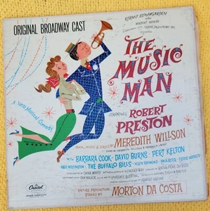 The Music Man (Original Broadway Cast) - 1958 - Capitol WAO990 Vinyl LP VG - Imagen 1 de 6