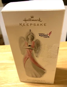 Hallmark 2010 Keepsake Ornament Surrounded by Love Susan G. Komen Breast Cancer - Picture 1 of 4