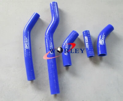 BLUE silicone radiator coolant hose FOR Yamaha YZ250F 2006;WR250F 2007-2009 2008 - Image 1 of 4