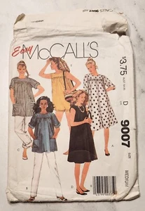 McCall's 9007 Maternity Bottoms,Tops,Dress Sz Medium Pattern New ~ Free Shipping - Picture 1 of 4