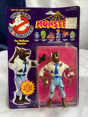 Figuras de acción Kenner Ghostbusters The Wolfman Monster 1986 en blíster Foto 1 de 4