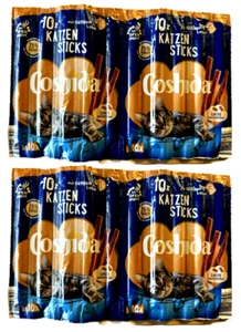 20x 5g Coshida Sticks Katzen Leckerlis Katzensticks Geflügel & Leber 100g