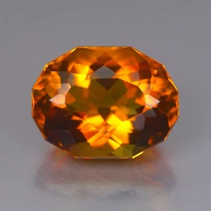 5.56 CT Magnificent Madeira Citrine 100% Natural Loose Gemstone From Brazil - Picture 1 of 4