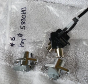 Harley Davidson Genuine Saddlebag locks & Keys OEM 71452-91A/5830HD #5 H1 - Picture 1 of 3