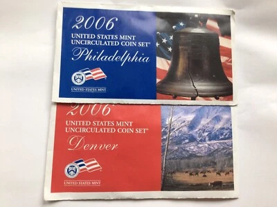 2006 P&D | US Mint Uncirculated UNC Clad Complete 20 Coin Set - Image 1 of 3