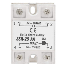 Solid State Relay, SSR-25 AA 25A No Switching Spark, Fast Switching Speed, No No