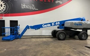2016 GENIE S65 ARTICULATING DIESEL PNEUMATIC BOOM LIFT STK 13894 - Picture 1 of 10