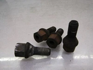 Vauxhall (Opel) Astra H 04-09 5-Türer Stahl Radmuttern Mutter X4 - Bild 1 von 4