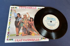 Toto Coelo - I Eat Cannibals Pts 1 & 2 - 7" Single - Picture Sleeve - Free P&P - Picture 1 of 2