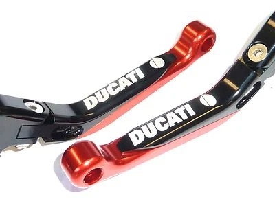 JUEGO PALANCAS FRENO Y EMBRAGUE DUCATI DIAVEL CARBON XDIAVEL 2011-2022 ROAD TRACK Foto 1 de 4