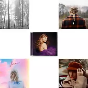 Taylor Swift - Folklore (Edited) & Evermore (X) & Red (Taylor's Version) - Picture 1 of 6