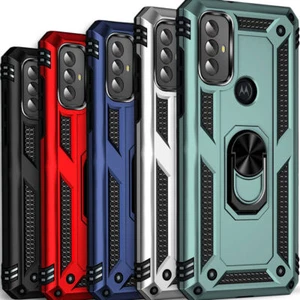 Funda Resistente Anillo Cubierta Para Motorola Moto G Play 2023 + Protector Cristal Templado - Imagen 1 de 31