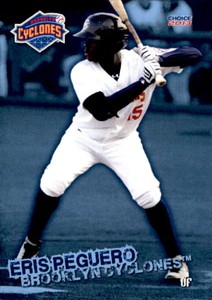 2013 Brooklyn Cyclones Choice #23 Eric Peguero Dominican Republic Baseball Card
