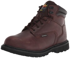Thorogood 6” Waterproof Insulated Work Boots for Men, Leather 12 W