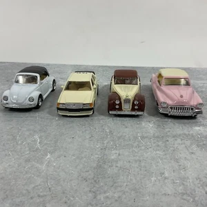 Vintage Model Cars, Set Of Four, 1:32 Scale, Volkswagon, Taxi, Talbot, Buick - Picture 1 of 8
