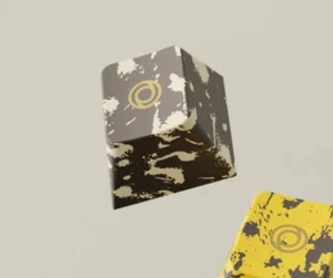 Salvun GMK Serika Artisan Metal Keycap (Grey) NEW - Picture 1 of 3