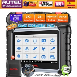 2024 Autel MaxiCOM MK808BT Pro Escáner Bluetooth Actualizado de MK808BT/ MK808S - Imagen 1 de 14