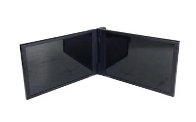 EVGA Interview 1700 17 inch Dual Monitor System No Monitor Stand No Charger - Image 1 of 4