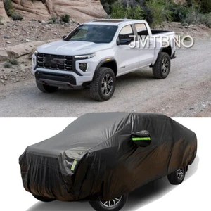 For GMC Canyon Black Z71 Pickup Truck Car Cover Outdoor Rain Dust UV Protector - Picture 1 of 9