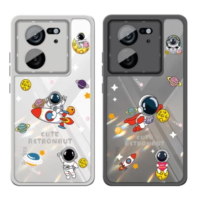 Phone Case For Xiaomi 13T Pro Astronaut Shockproof Silicone Clear Bumper Cover - Image 1 of 4