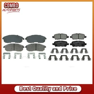 Juego de pastillas de freno de disco delanteras traseras para Nissan Juke 2015-2015 Foto 1 de 4