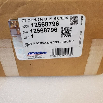 Novo corpo do acelerador de injeção de combustível OEM ACDelco 12568796 com atuador - Imagem 1 de 4