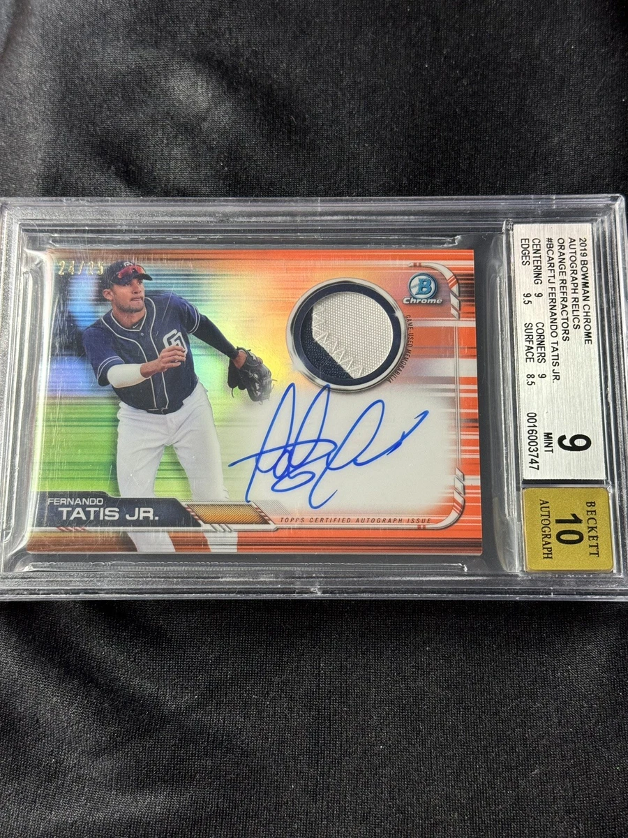 Bowman Fernando Tatis Baseball Trading Cards & Accessories for