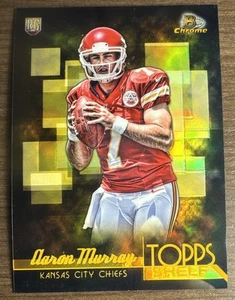 2014 Bowman Chrome #TSR-AMU Aaron Murray Topps Shelf Rookies oro #’d 24/50 - Foto 1 di 2