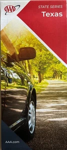 New AAA TEXAS STATE ROAD MAP Highway Tour LATEST - Picture 1 of 1