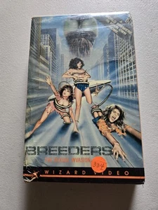BREEDERS 1986 WIZARD VIDEO BIG BOX REISSUE RE-RELEASE HORROR VHS - Bild 1 von 8