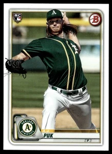 2020 Bowman A.J. Puk Rookie Oakland Athletics #64 - Picture 1 of 2