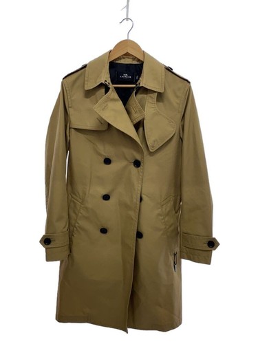 Coach Trench Cappotto XS Cotone Beige Marrone F33778