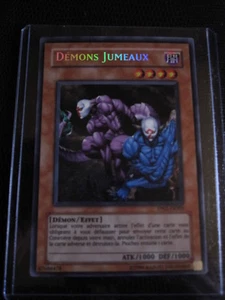 YUGIOH! DEMONS JUMEAUX GEMINI IMPS SECRETE RARE FRANCAIS PP01-FR005 NEUVE MINT - Picture 1 of 1