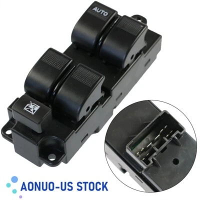 GG2A66350 Fits 01-06 Mazda 626 MPV Power Master Control Window Switch Front Left - Image 1 of 4