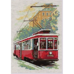 Kit point de croix RIOLIS Vieux tramway 2106 - Imagen 1 de 7