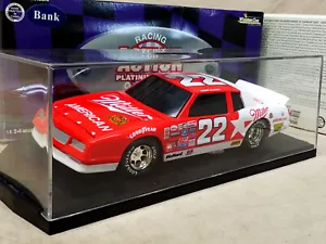 Vintage NASCAR #22 Bobby Allison Miller American 1985 Chevy Monte Carlo BW Bank - Picture 1 of 9
