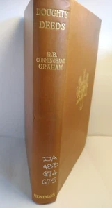Doughty Deeds 1925 1st Edition by Cunninghame Graham R.B. Rare Vintage Book - Picture 1 of 12