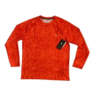 Spyder Swim Men's Size M Rash Guard UPF+30 Quick Dry Long Sleeve T-Shirt New - Picture 1 of 15