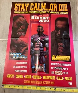Póster de colección Redmist 20 * 20 Roid Rage Death Duty Bloodru arte cómico original - Imagen 1 de 2