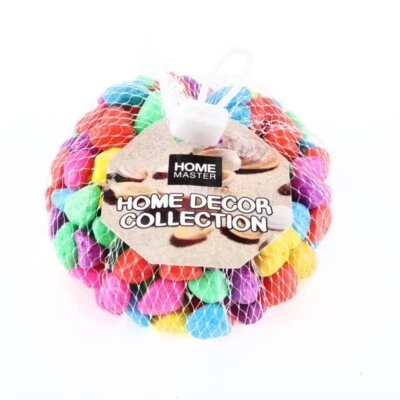 Decorative Pebbles Stones Garden Aquarium Fish Tank Mixed Style Colour 500g - image 1 of 4